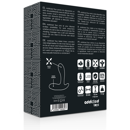 ADDICTED TOYS - VIBREUR ANAL NOIR
