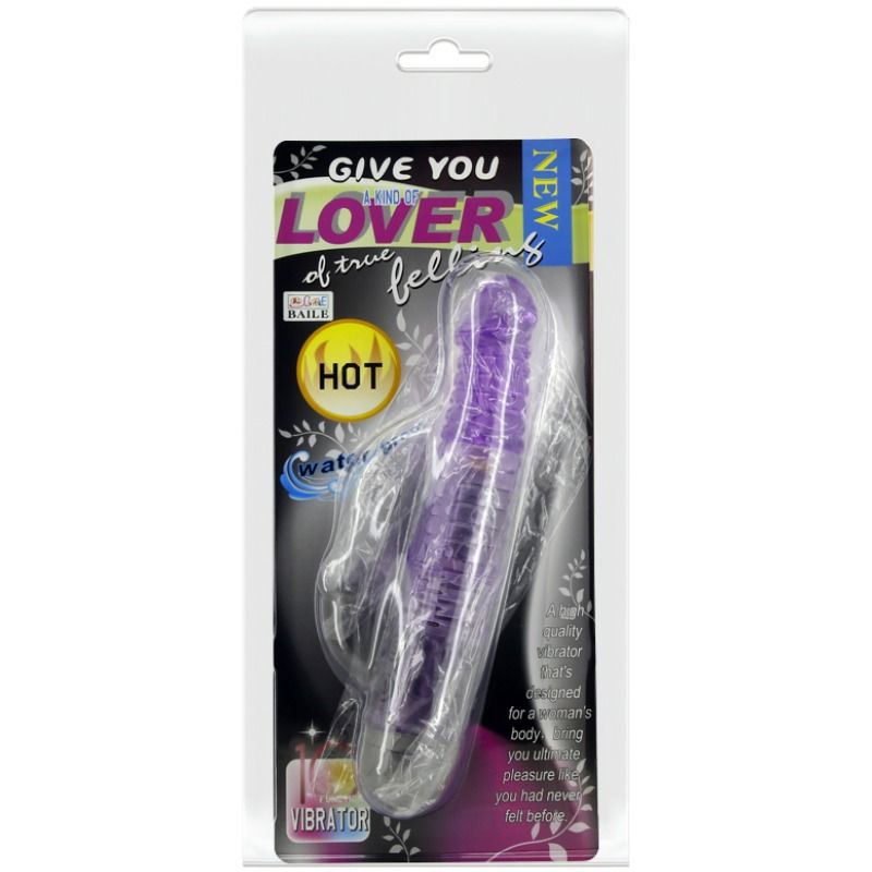BAILE - GIVE YOU A KIND OF LOVER VIBRATOR WITH PINK RABBIT 10 MODES