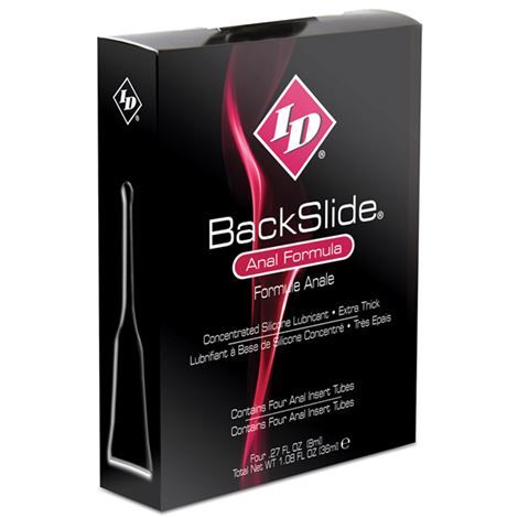 ID BACKSLIDE - INSERCIÓN ANAL 4 TUBOS 8ML