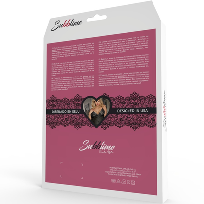 SUBBLIME - BABYDOLL FLORAL LACES