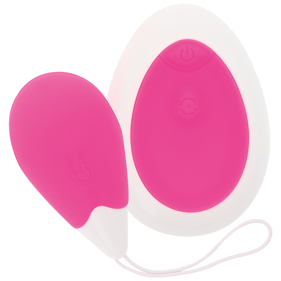 INTENSE - VIBRADOR TIPO HUEVO CON CONTROL REMOTO ROSA
