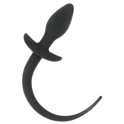OBSCURITÉ - PLUG ANAL 28 CM SILICONE NOIR
