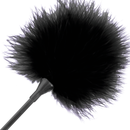 OSCURIDAD - PLUMA ESTIMULANTE NEGRA 42 CM
