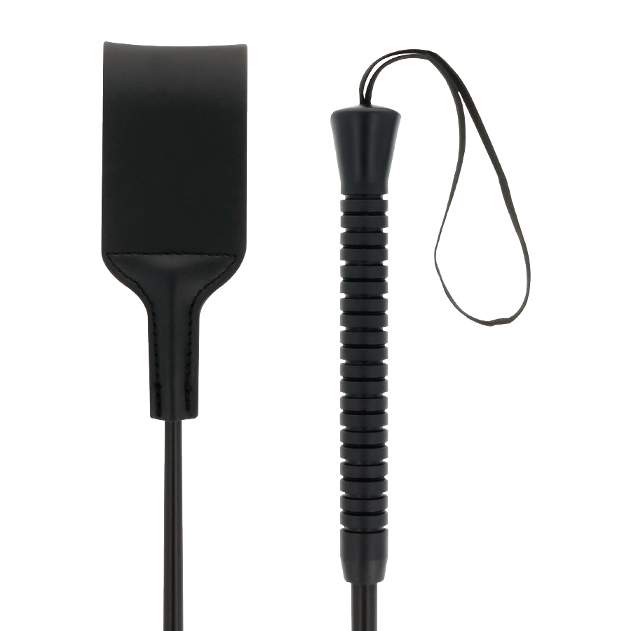 DARKNESS - LÁTIGO BDSM ANCHO FETISH BLACK