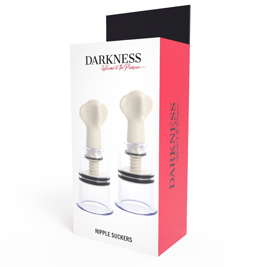DARKNESS - SUCCIONADOR DE PEZÓN TRANSPARENTE 3.1 CM DE DIÁMETRO