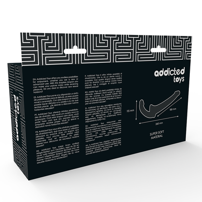 ADDICTED TOYS - DILDO CON RNA S SIN SOPORTE NATURAL