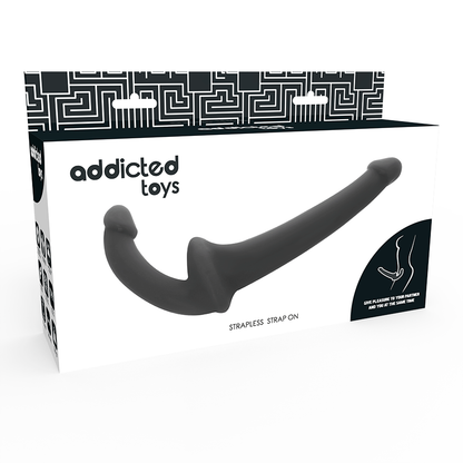 ADDICTED TOYS - DILDO WITH RNA S WITHOUT SUBJECTION BLACK
