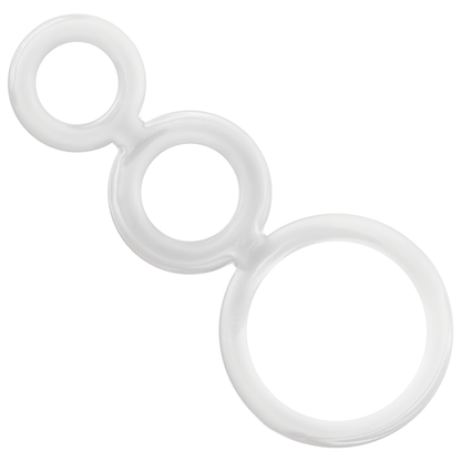 ADDICTED TOYS - RINGS SET FOR PENIS TRANSPARENT