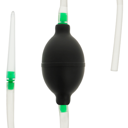 JUGUETES ADICTIVOS - SET DE ENEMA NEGRO