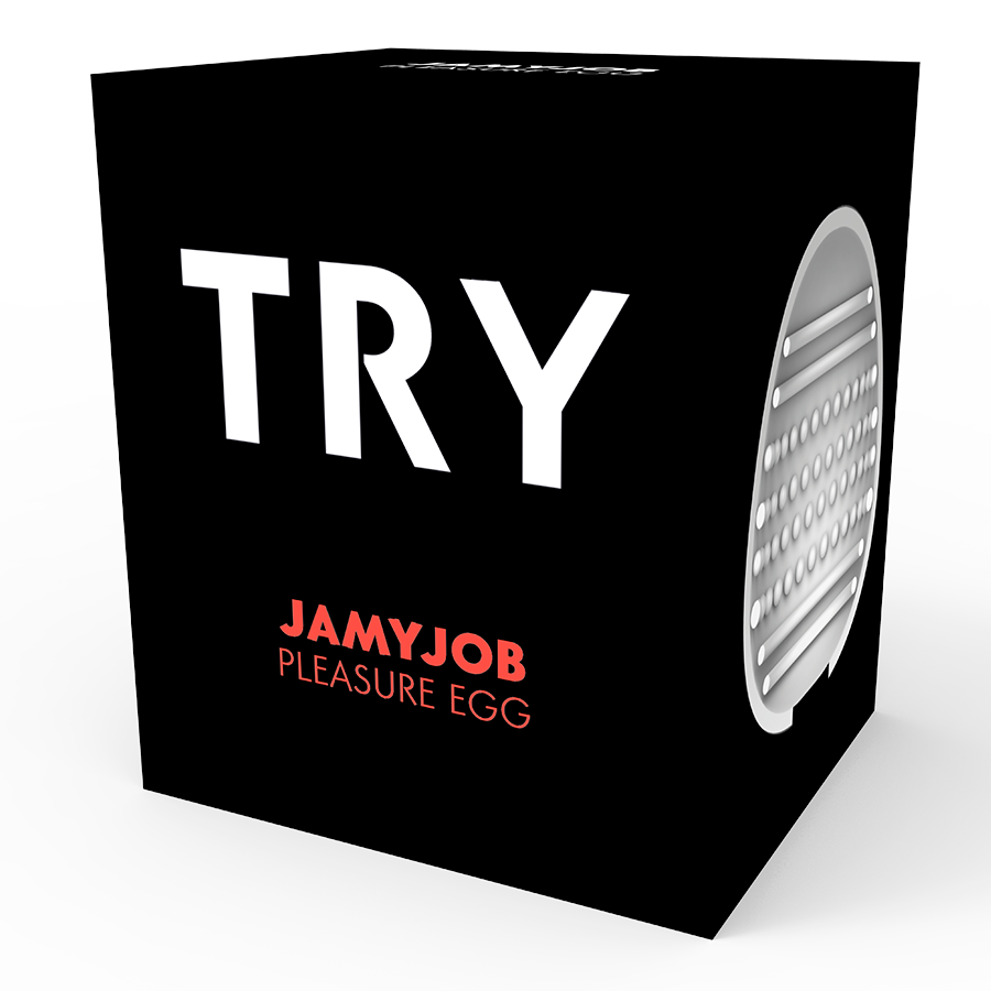 JAMYJOB - EGG MASTURBATOR BLACK VERSION DISCRETT