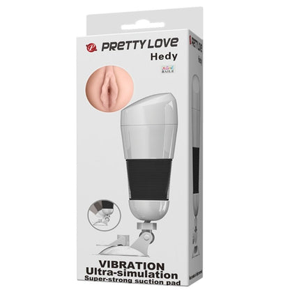 PRETTY LOVE - HEDY VAGINA MASTURBATOR WITH VIBRATION