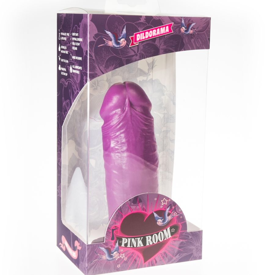 PINK ROOM - GODEMICHET RÉALISTE DAEL VIOLET 18,5 CM
