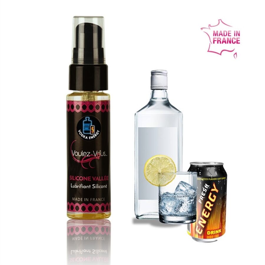 VOULEZ-VOUS - SILICONE LUBRICANT - VODKA & RED BULL 35 ML