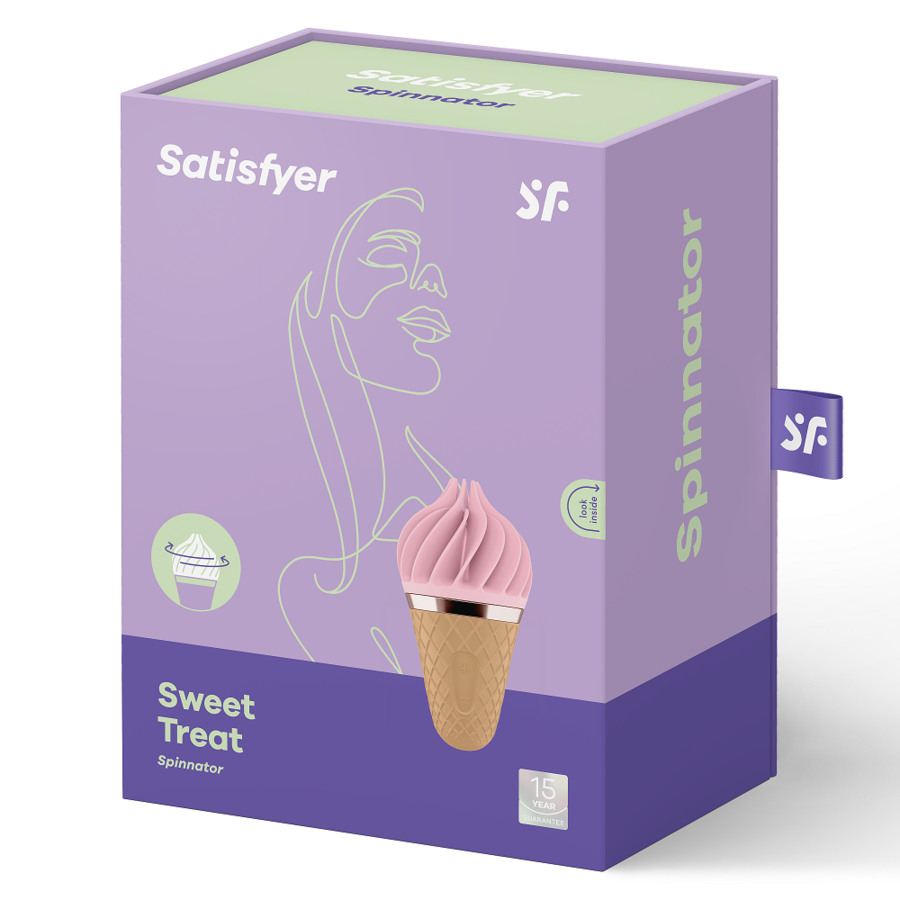 SATISFYER - SWEET TREAT SPINNATOR BROWN &