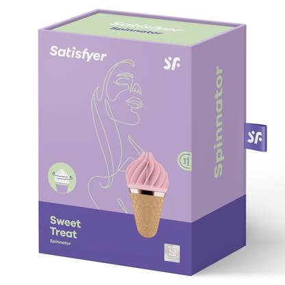 SATISFYER - SWEET TREAT SPINNATOR BROWN &