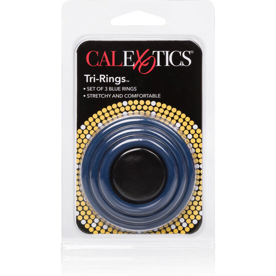 CALIFORNIA EXOTICS - TRI-RINGS BLEU