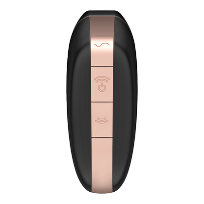 SATISFYER - LOVE TRIANGLE AIR PULSE STIMULATOR & VIBRATOR
