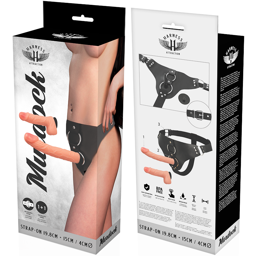 ARNÉS ATTRACTION - RNES MURDOCK 19,8 + 15 CM -O- 4 CM