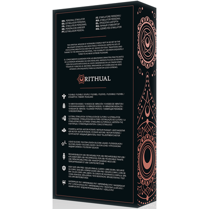 RITHUAL - MOTEUR DOUBLE RECHARGEABLE ANUSARA 2.0 ORCHIDÉE