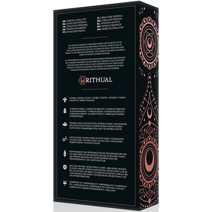 RITHUAL - KRIYA STIMULAODR RECHARGEABLE G-POINT BLACK