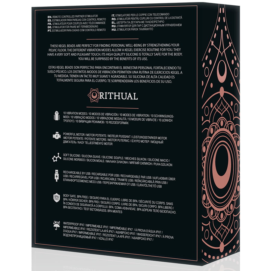 RITHUAL - NISHA RECHARGEABLE VIBRATING KEGEL BALLS
