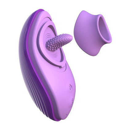 FANTASY FOR HER - SU LENGUA DIVERTIDA DE SILICONA PARA ELLA MORADA