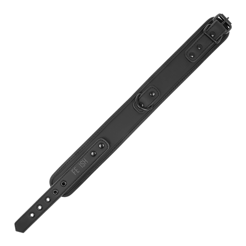 FÉTICHE SOUMIS - COLLIER CHAÎNE DOUBLURE NÉOPRÈNE