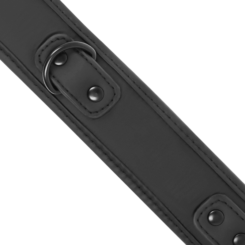 FÉTICHE SOUMIS - COLLIER CHAÎNE DOUBLURE NÉOPRÈNE