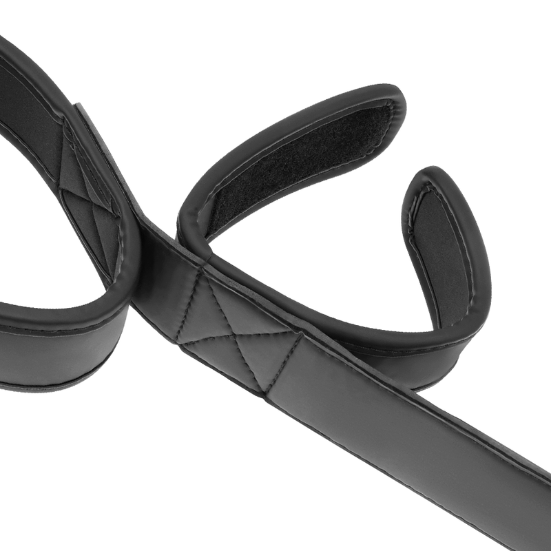 FETICHISMO SUMISO - BARRA ESPACIADORA DE BONDAGE CON FORRO DE NEOPRENO