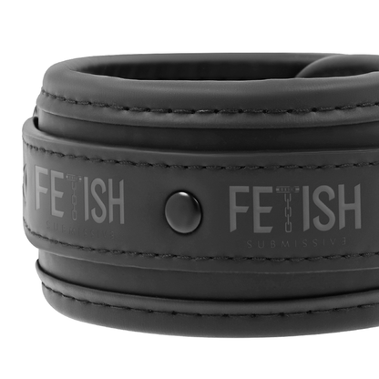 FETISH SOUMIS - ENSEMBLE DE LIENS DE LIT DE LUXE AVEC DOUBLURE EN NÉOPRÈNE