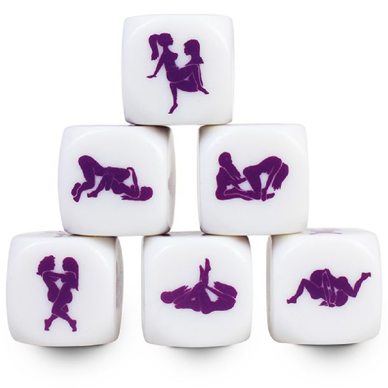 SECRETPLAY - DADOS KAMASUTRA LESBIANA 25 MM