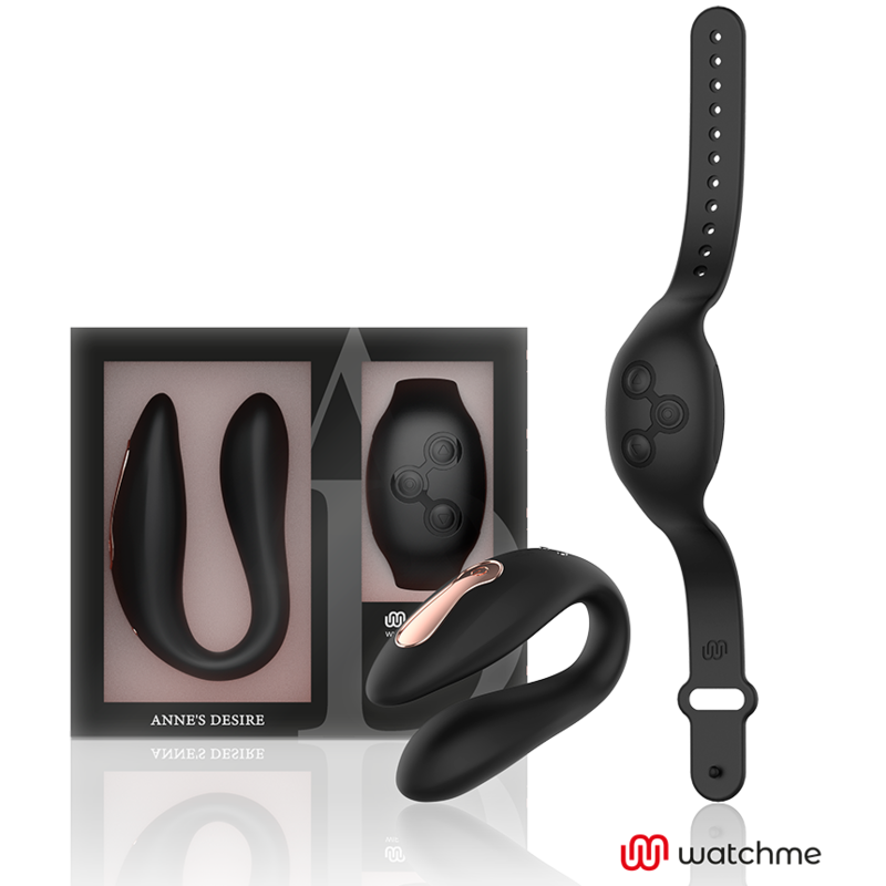 ANNE'S DESIRE - TECNOLOGÍA DE DOBLE PLACER WATCHME NEGRO