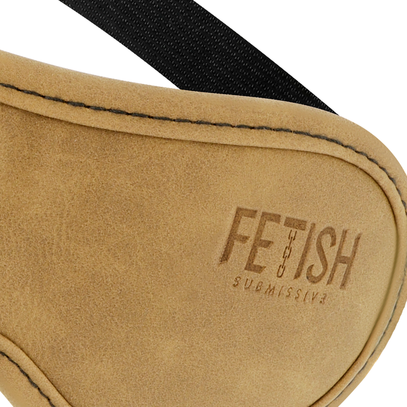 MÁSCARA FETISH SUBMISSIVE ORIGEN - PIEL VEGANA CON FORRO DE NEOPRENO