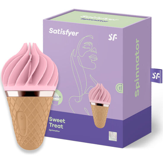 SATISFYER - SWEET TREAT SPINNATOR BROWN &