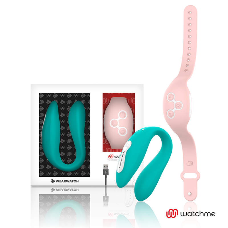 WEARWATCH - VIBRADOR DE DOBLE TECNOLOGÍA WATCHME AGUA DE MAR / ROSA
