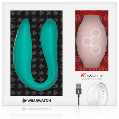 WEARWATCH - VIBRADOR DE DOBLE TECNOLOGÍA WATCHME AGUA DE MAR / ROSA