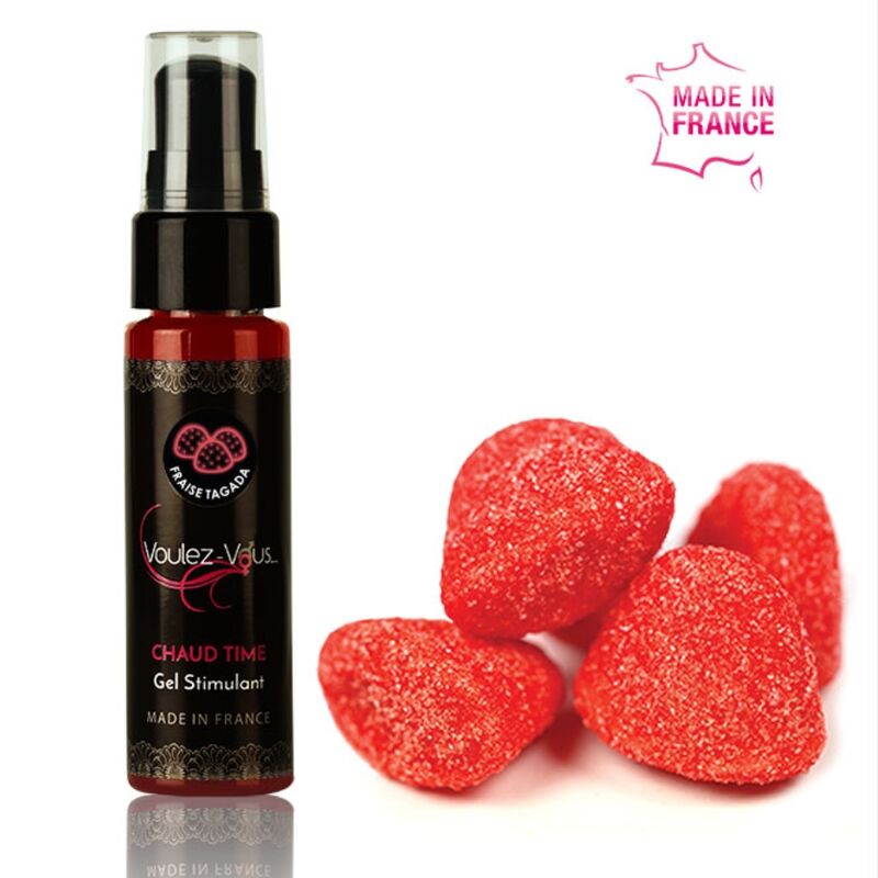 VOULEZ-VOUS - STIMULATING GEL STRAWBERRY CANDY 35 ML