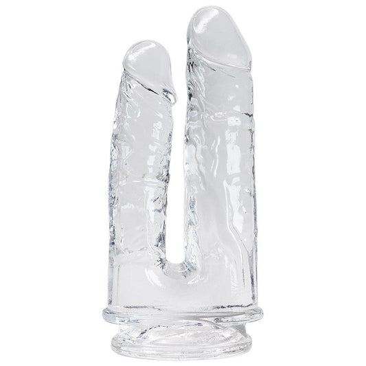 ALIVE - IMPERIUM DOUBLE DILDO JELLY CLEAR