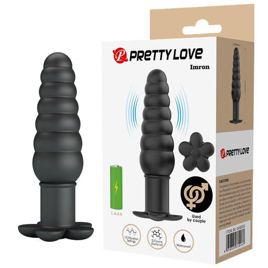 PRETTYLOVE - IMRON VIBRATING ANAL PLUG