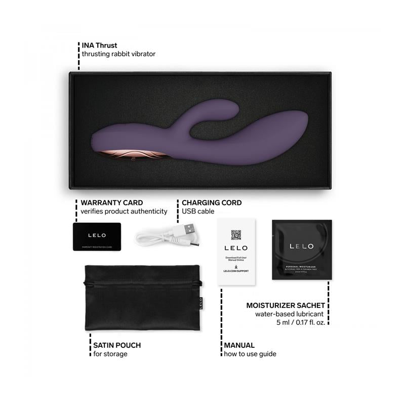LELO - INA THRUST PURPLE TWILIGHT