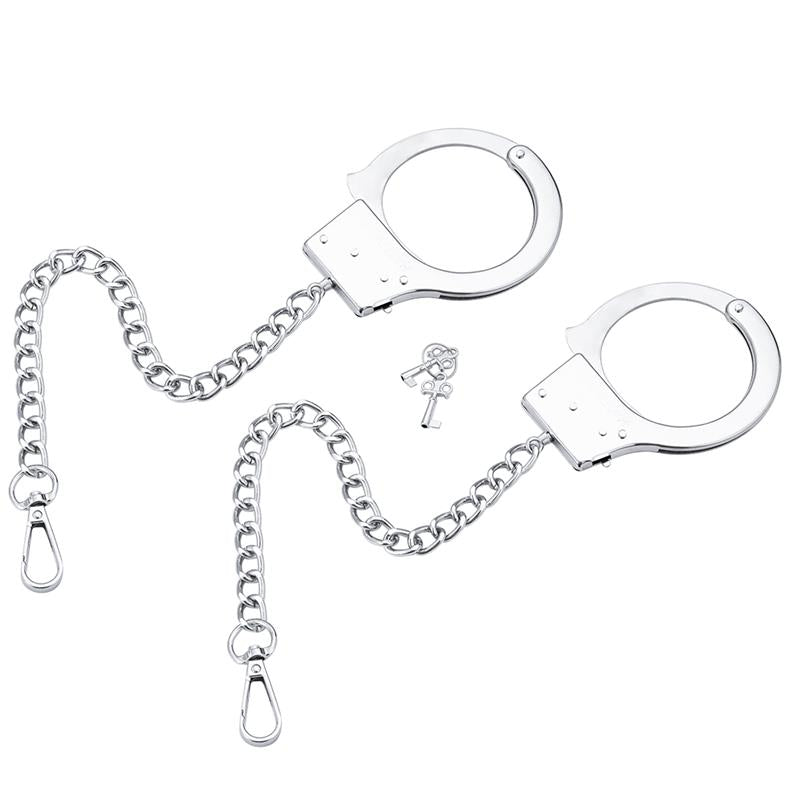 LATETOBED BDSM LINE - INDIVIDUAL METAL CHAIN CUFFS
