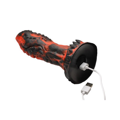 CREATURE COCKS - INFERNO COCK VIBRATING SILICONE DILDO