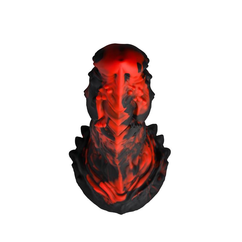 CREATURE COCKS - INFERNO COCK VIBRATING SILICONE DILDO