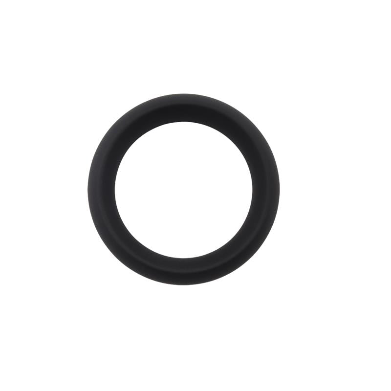 CHISA - INFINITY SILICONE RING L BLACK