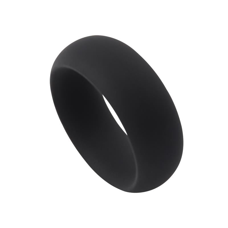 CHISA - INFINITY SILICONE RING M BLACK
