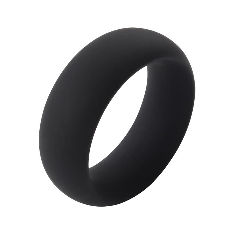 CHISA - INFINITY SILICONE RING M BLACK