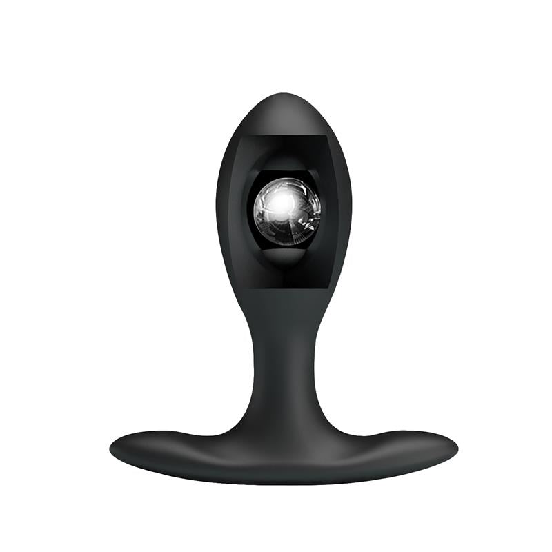 MR PLAY - INFLATABLE ANAL PLUG WITH INTERNAL BALL WEIGHT