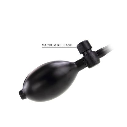 MR PLAY - INFLATABLE ANAL PLUG WITH INTERNAL BALL WEIGHT