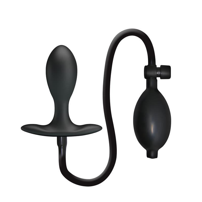MR PLAY - INFLATABLE ANAL PLUG WITH INTERNAL BALL WEIGHT