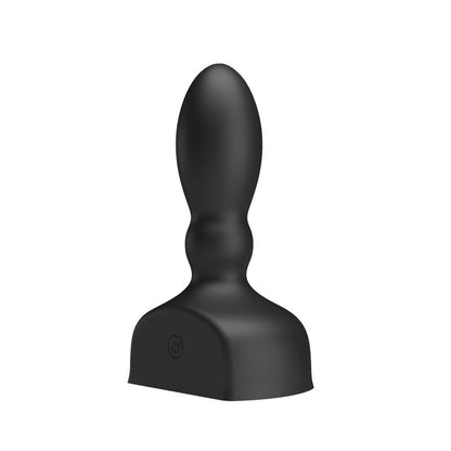 MR PLAY - BLACK INFLATABLE ANAL PLUG REMOTE CONTROL